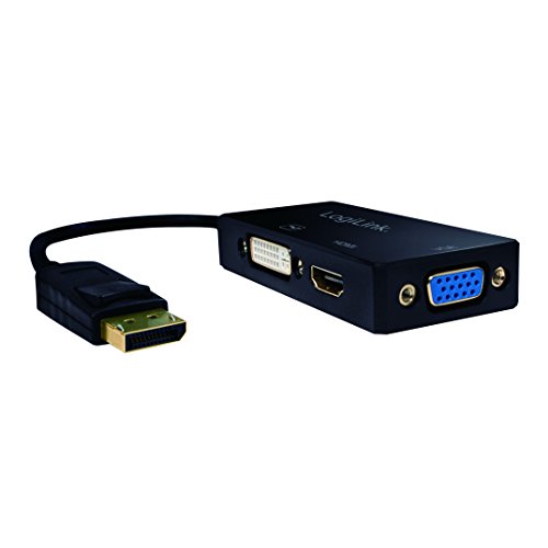 Adaptateur DisplayPort multifonction convertisseur vidéo noir - 2