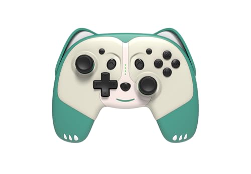 Freaks and Geeks-Switch Manette Sans Fil Pandy taille enfant Cable 1M -Verte