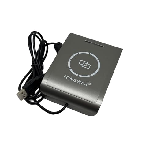 Fongwah Desktop Gen 2 Lector/escritor UHF ISO18000-6C hasta 39 pulgadas de distancia de lectura con herramienta de configuración y SDK gratuito