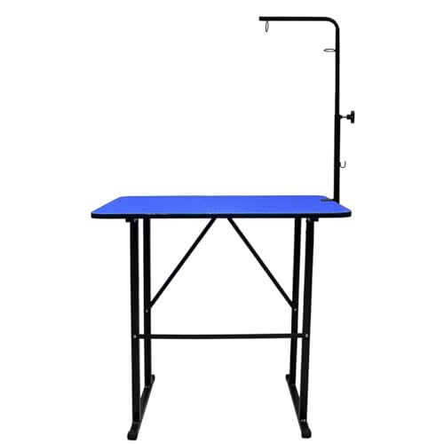 Mesa De Tosa Sem Prateleira com Girafa Pet Shop Azul