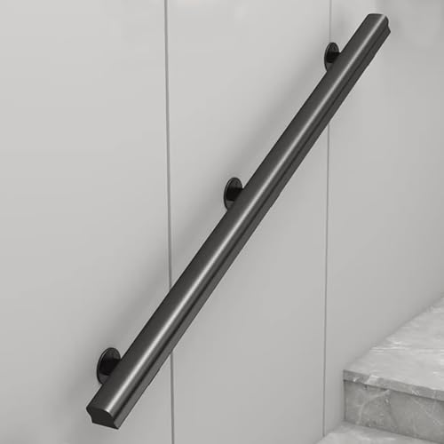 Main courante d'escalier intérieure prévient les chutes kit bois 400cm - 2