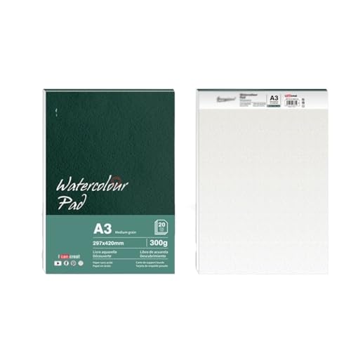 Carnet de croquis pour aquarelle A3 en coton 300g