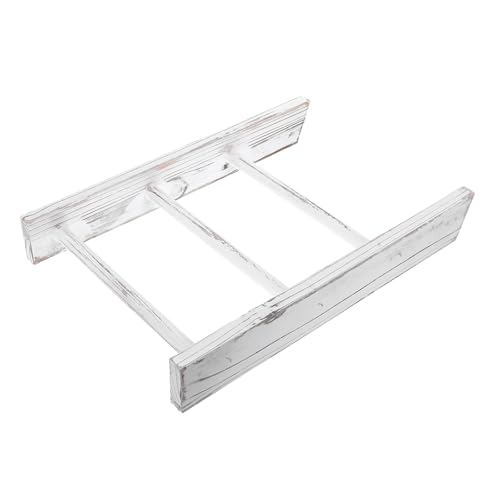 Générique Échelle Porte-Serviettes Rustique Étagère Salle de Bain Porte-Serviettes Décoratif Petite Échelle pour Serviettes Organisateur Salle de Bain