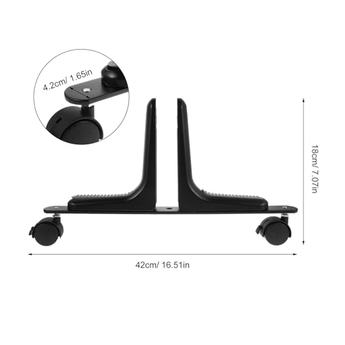 Cloison portable avec support base roulettes anti-distraction - 2