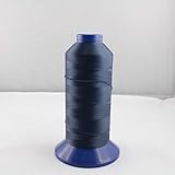  kawenSTOFFE Bauschgarn - Overlockgarn - dunkelblau - Stärke: 60 - Nylon - 5000 m