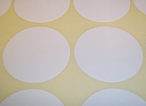 Price Stickers Sticky Dots - Pack of 1000 38mm White Dot Stickers, Coloured Spot Sticker Dots, Round Sticker Labels, Plain Circle Small Sticky Labels Assorted Colours Easy Peel Blank Colour