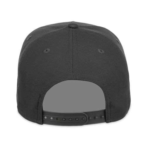 Image of Lids Blank Hook Shot A-Frame Adjustable Snapback Hat - Breathable Mesh & Lightweight | Curved Bill | One Size Fits Most