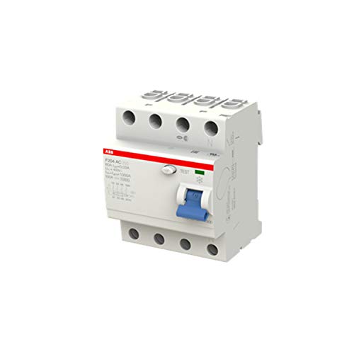 Commutateur électrique ABB AC 4 poles 80A 30mA pour tableau