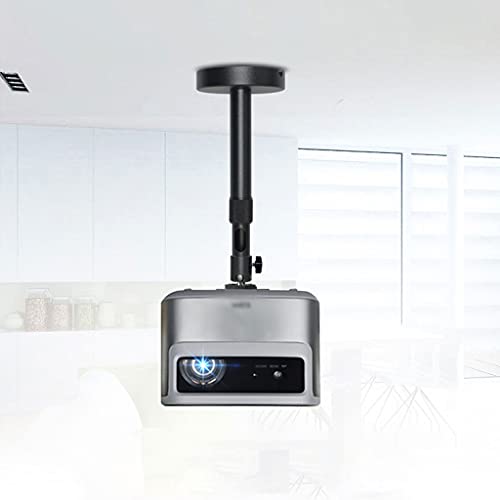 Projector Tripod Stand Universal Mini Projector Hanging Bracket Wall or Hanging Projector Stand Adjustable Height Angle 1/4 Inch 6mm Load Capacity 6.61lb Stand Adjustable Height miniatura 7