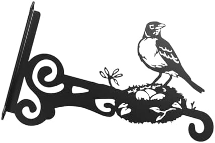 metal plant hangers indoor outdoor hanging plant baskets bird feeders aesthetic wall decor gardening ideas metal wall hook