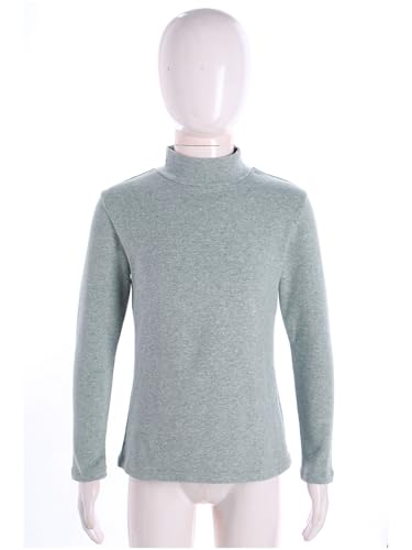 Kids Boys Girls Thermal Top Winter Thermal Baselayer Turtleneck Long Sleeve T-Shirts Pullover Undershirt Tops3