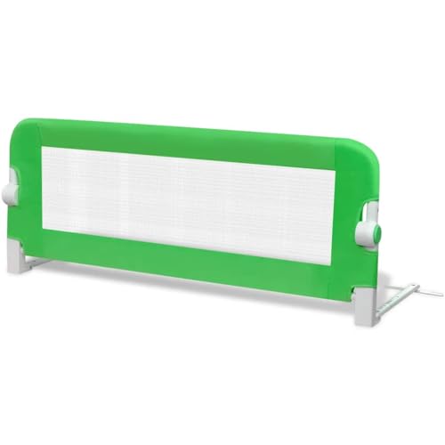 vidaXL Barriera di Sicurezza Letto Bambino 102x42 cm Verde Protezione Sponda