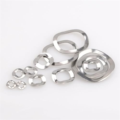 Rondelle en caoutchouc ondulée M3 et inox 304 pour une étanchéité mécanique durable