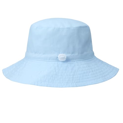 Image of MaxNova Baby Sun Hat Smile Face UPF 50+ Toddler Bucket Hat for Boys Girls 0-7 Years
