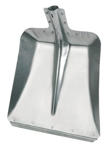 Kerbl Aluschaufel Größe 9 (Breite 36 cm, Gartenschaufel / Stallschaufel, aus Aluminium, mit verzinkter Stoßkante, Schneeschieber, ohne Stiel) 2967 Cover