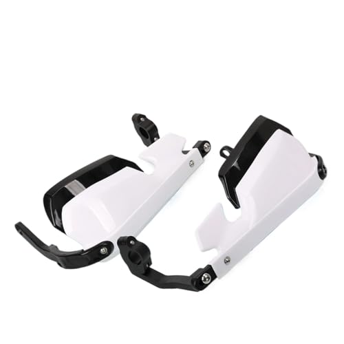 Protège-mains moto en alu blanc pour CFMOTO 450MT 2024-2025