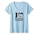 Femme J'aime ma bibliothèque locale J'aime mon bibliothécaire de bibliothèque locale T-Shirt avec Col en V
