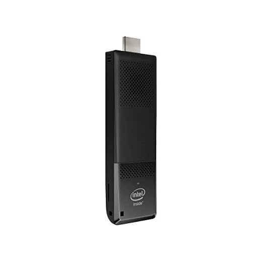 Intel Compute Stick CS125 Computer with Intel Atom x5 processor and Windows 10 (BOXSTK1AW32SC)