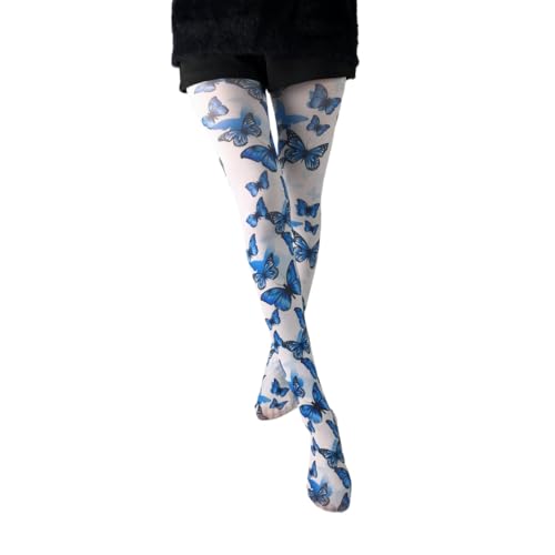 Premium Fashion Colorful Prints Patterned Tights for Women with Designs Pantyhose Sheer Stockings