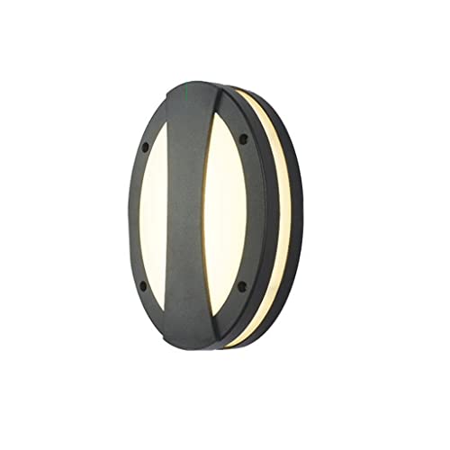 Lampe murale extérieure nordique étanche IP65 en noir avec éclairage chaud pour terrasse