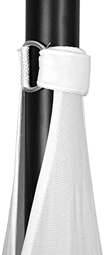 COOSOO Universal Speaker Stand Cover, Black, Lycra Spandex Material, 6 Feet High, Universal Fit, Speaker Amplifier Stand - Image 4
