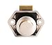 Encell Set of 5 Push Button Catch Cupboard Door Knob Latch Lock for RV Camper Motor Home Caravan