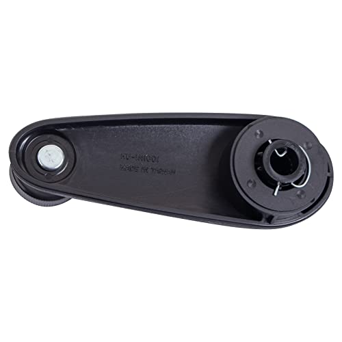 Image of TRQ Window Crank Handle Black Compatible with 2002-2009 International 4300 4300LP