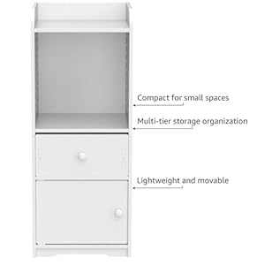 Reriibathroomstoragecabinetsmallfloorbathroomorganizerfreestandingsidetoiletcabinetwithdraweranddoorwhite  Urban Country Home Decor Rerii bathroom storage cabinet small floor bathroom organizer free standing side toilet cabinet with drawer and door white  urban country home decor
