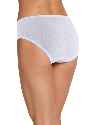 Image of Jockey Women's Underwear Elance Hipster - 3 Pack, Marina Blue /Simple Scatter Dot /Simple Spring Bouquet, 6