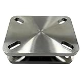 BoCID Heavy Duty Bearing Plate Turntable 5,500 Lb Rating Greaseablle, Kingpinless Design, for Workstations & Displays Industrial Ball Bearing Turntable Swivel Plate 6.3