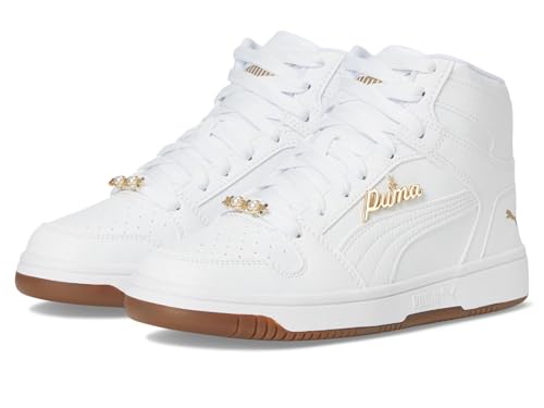 Image of PUMA Boys' Rebound Layup Mid Sneakers