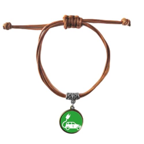 Bracelet protection de l'environnement cuir double : cadeau idéal pour couple éco