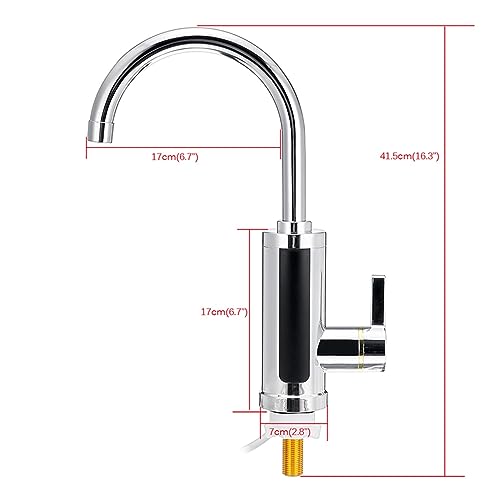 Robinet mitigeur cuisine chauffage instantané affichage LED - 8