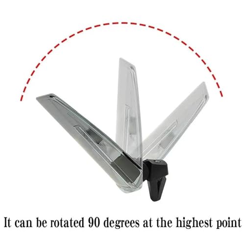 Extension pare-brise moto Yamaha Tenere 700 spoiler réglable pour voyage et route - 6