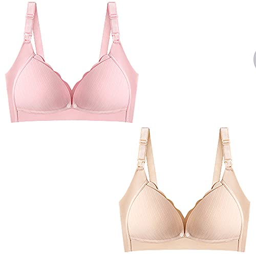 Soutien-gorge d'allaitement sans fil rembourré lot de 2