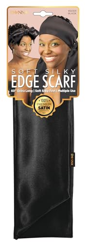 DONNA Soft Silky Edge Control Scarf - 60