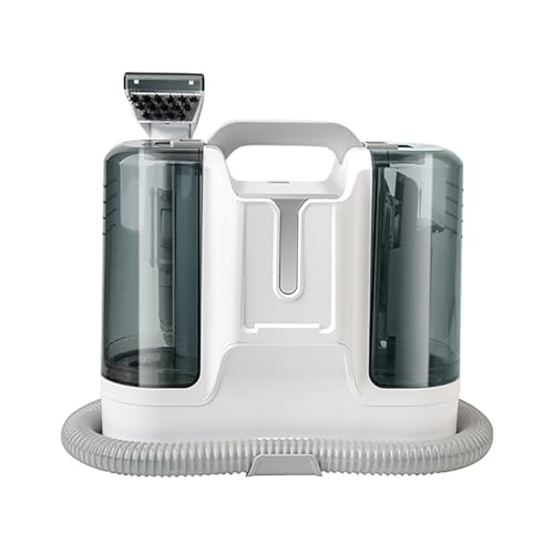 HEYKAR Potente Pulitore a Vapore, Aspirapolvere a Vapore per Tessuti, Vaporizzatore Multiuso per Casa, Mobili, Tappezzeria, Divano, Moquette, Piastrelle e Auto