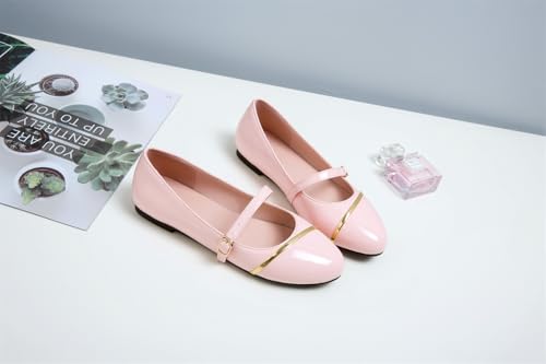 Women's Classic Pointed Closed Toe Low Block Heeled Shoes Classic Work Office Church Formal Occasion Concise Comfortable Adjustable Buckle Strap Pumps Dress Business Party Daily Wear Heels4