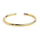 NADIR Bracciale Donna Marlù 33BR0074G rigido tubolare diametro 0,4cm Acciaio Oro