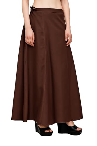 Image of CITIX Pure Cotton Petticoat for Woman Saree | Adujastable Drawstring Waist