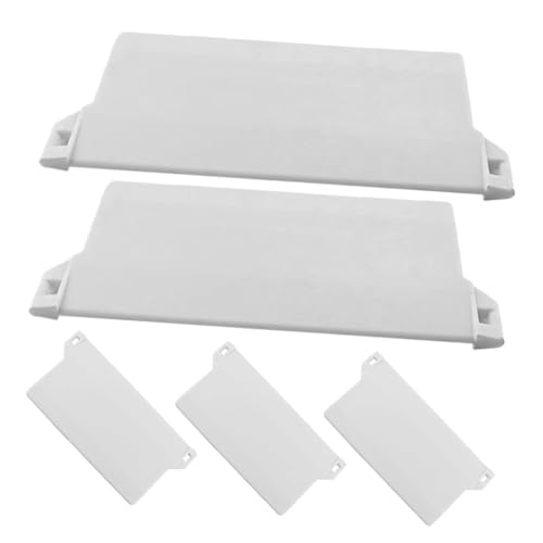 RORPOIR 5pcs Vertical Blind Weights for Slats Drapes Replacement Plates for Vertical Blinds Easy Install Accessories to Repair Your Curtains