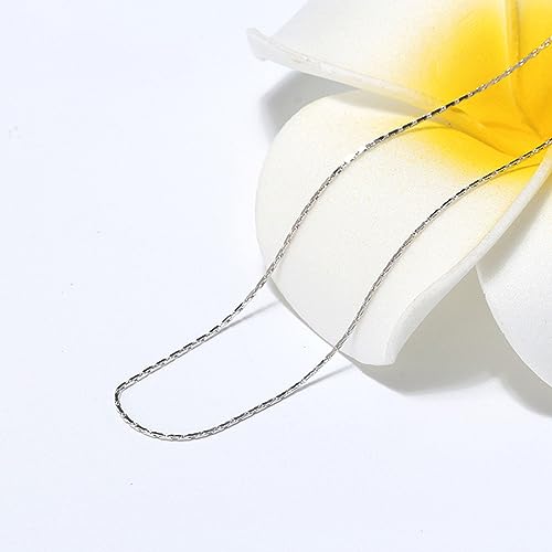 Collier argent 925 femme chaîne fine, le cadeau idéal - 2