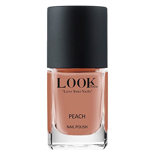 Look To Go • veganer Nagellack • PEACH • 13-free & PETA approved • Made in Germany • 12ml Cover