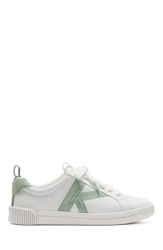 Baskets à lacets Kate Spade New York Signature pour femme en toile blanche active