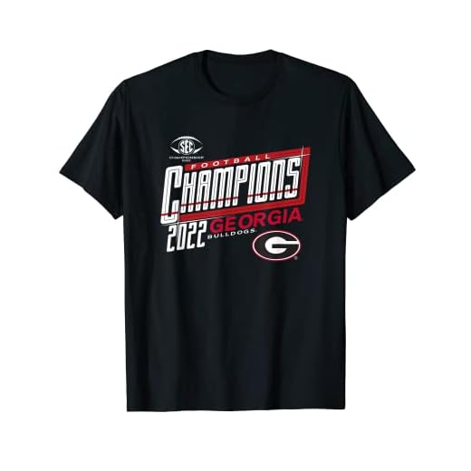 Georgia Bulldogs SEC Champs 2022 Locker Room T-Shirt