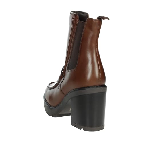 Bottines à talons marron art.BL209 aux finitions soignées de haute qualité - 2