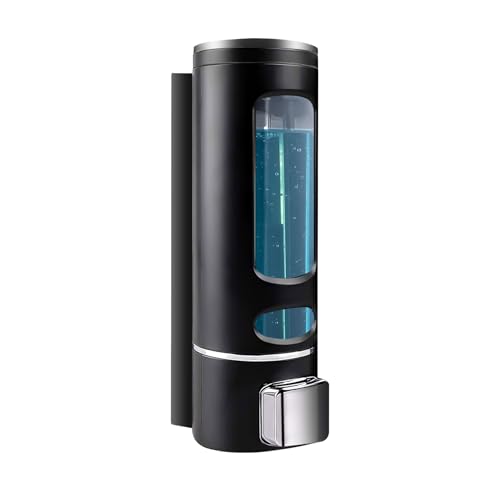 Soap Dispenser Wall Mounted 400ML Liquid Shower Gel Shampoo Bottle for Bathroom/Kitchen/Handwash(1)