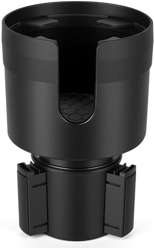 Car Cup Holder Expander, Large Cup Holder Extender for Car with A...