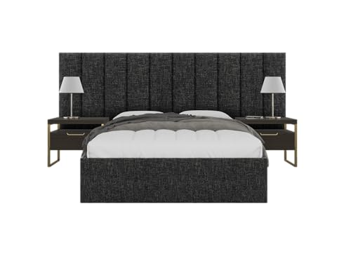 VANT Marie Vertical Headboard Panels, Queen, Weave Prestige