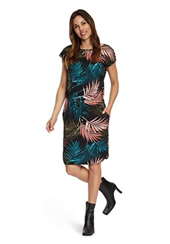 Preisvergleich Produktbild Cartoon Sommerkleid Blau / Khaki, 40 Damen